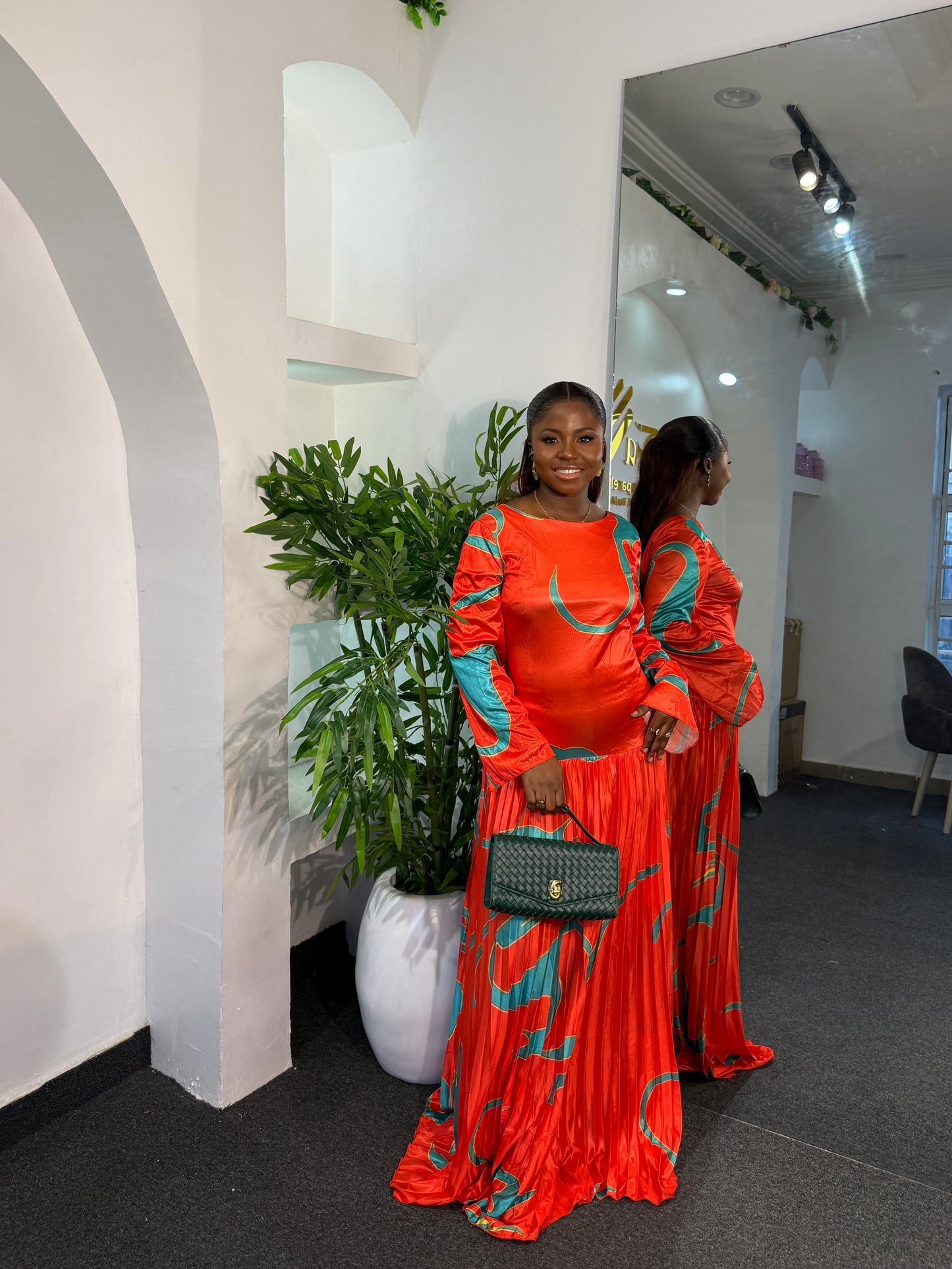 ZURI PLEATED DRESS