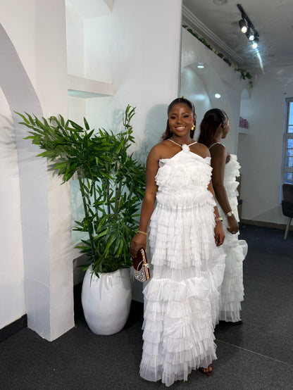 BELLA RUFFLE DRESS