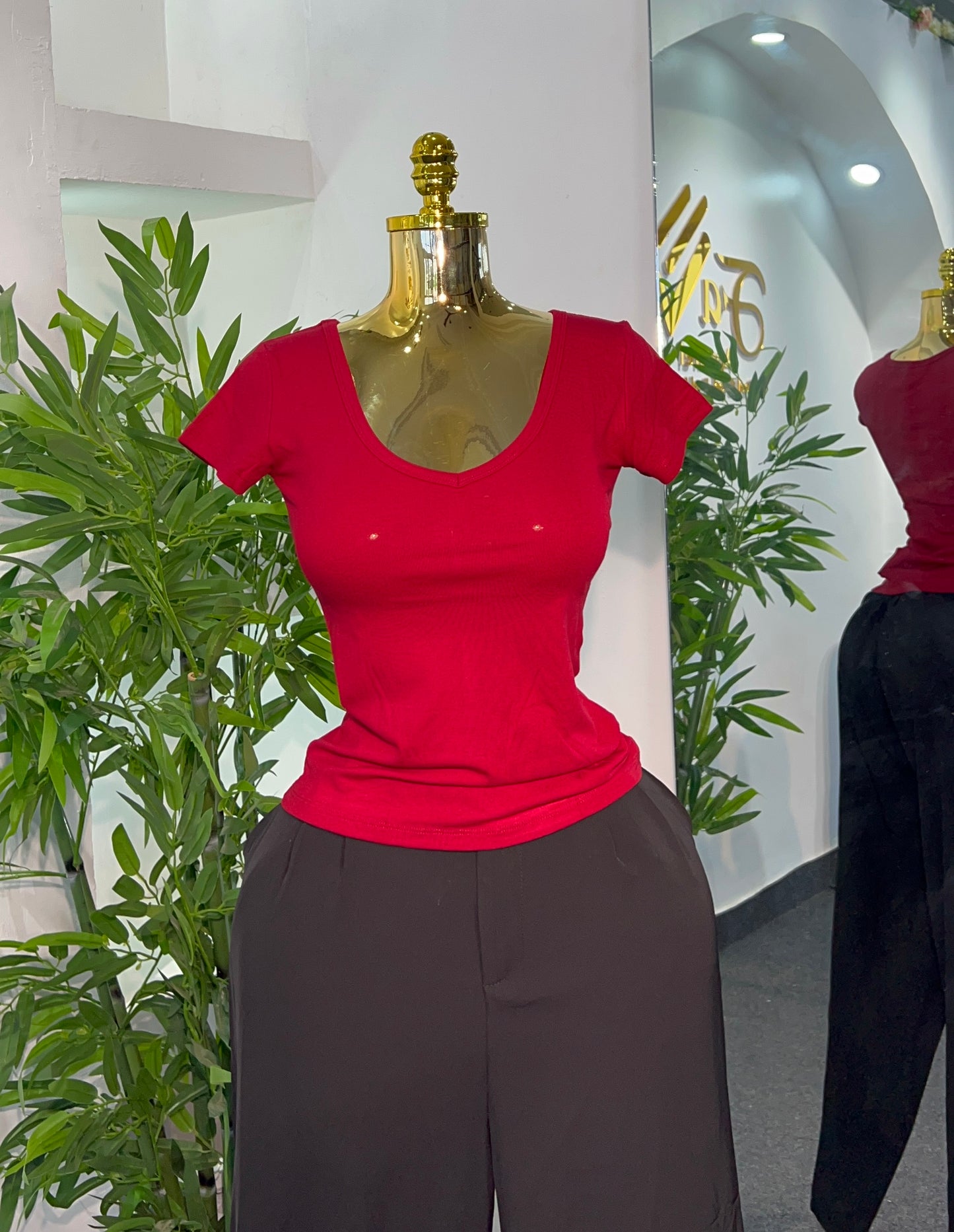 CLASSIC VNECK TOP