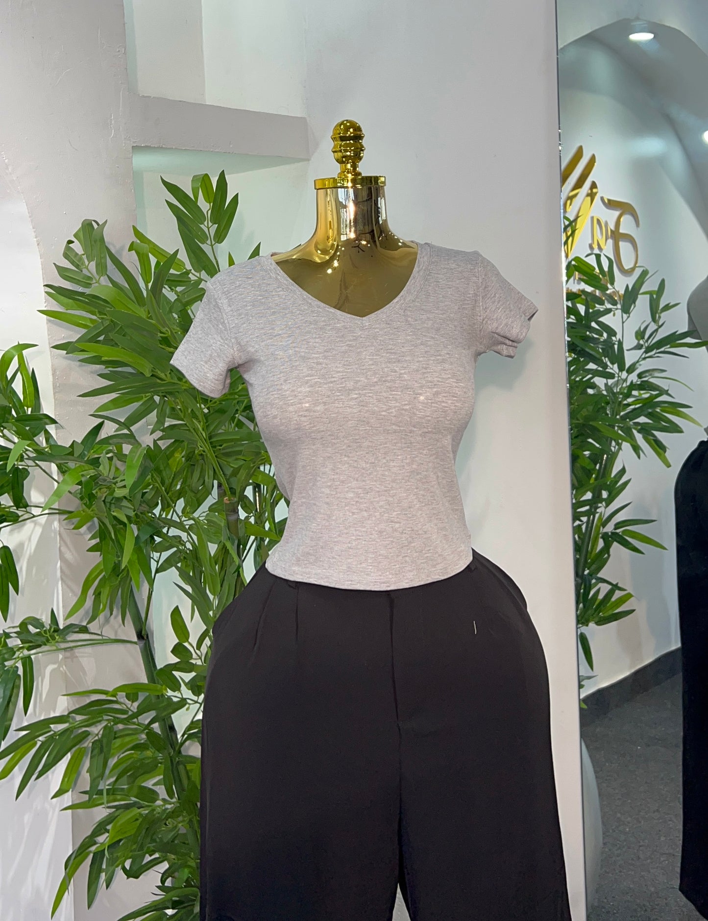 Versatile V-neck top