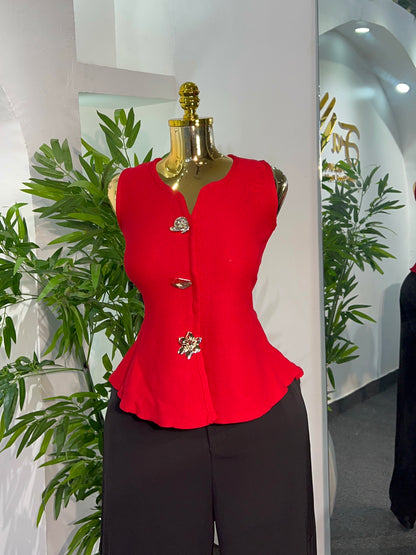 PEPLUM CUTE TOP