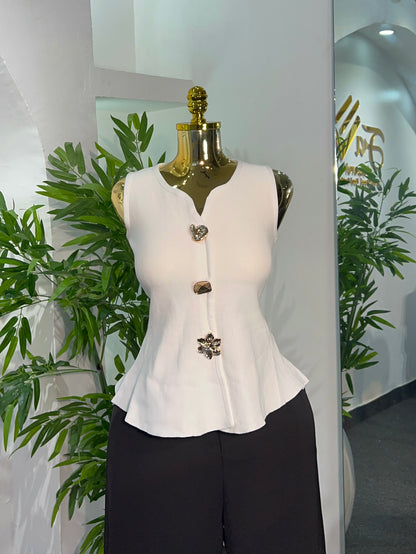 PEPLUM CUTE TOP