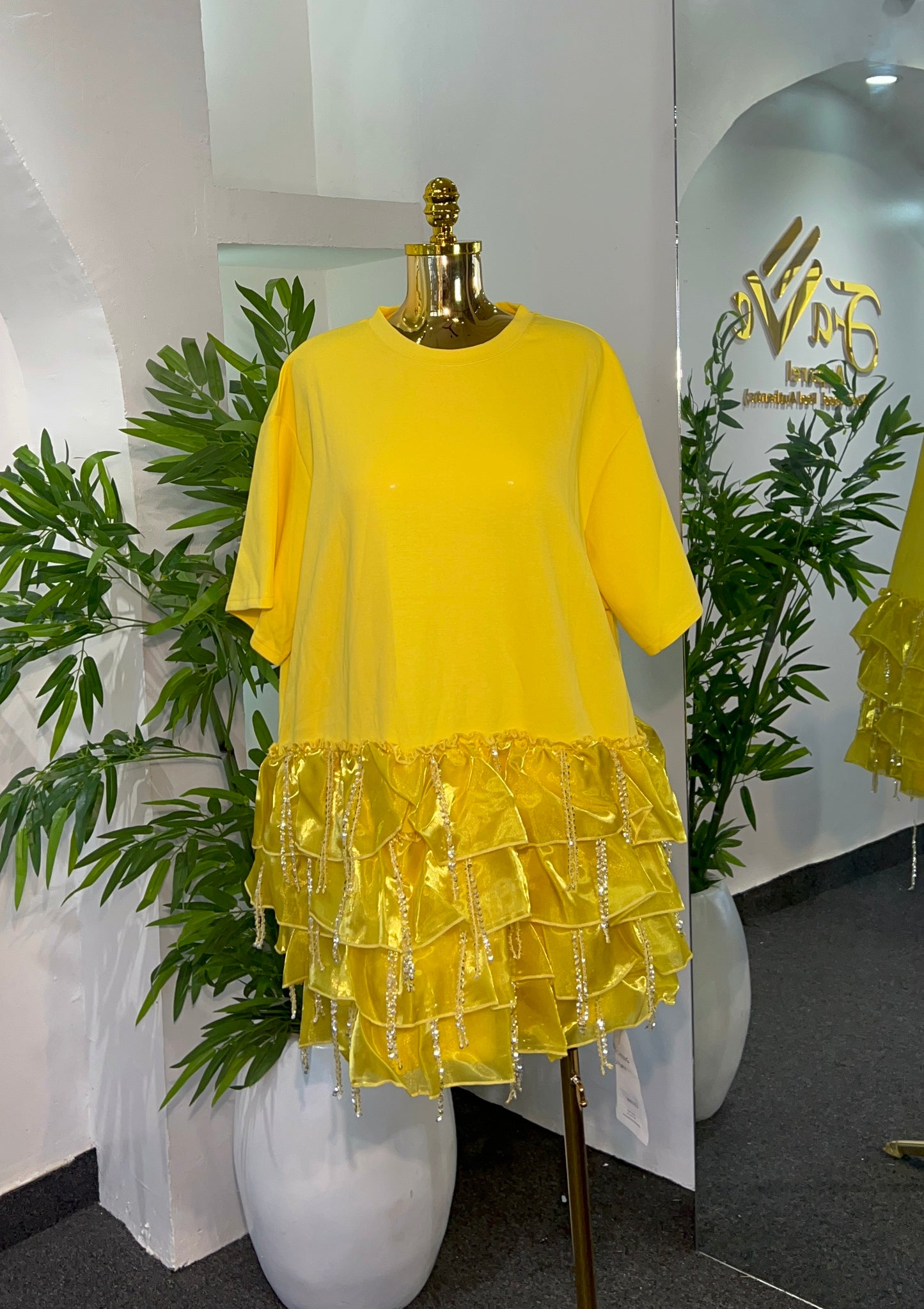 LUXE GLOSSY DRESS