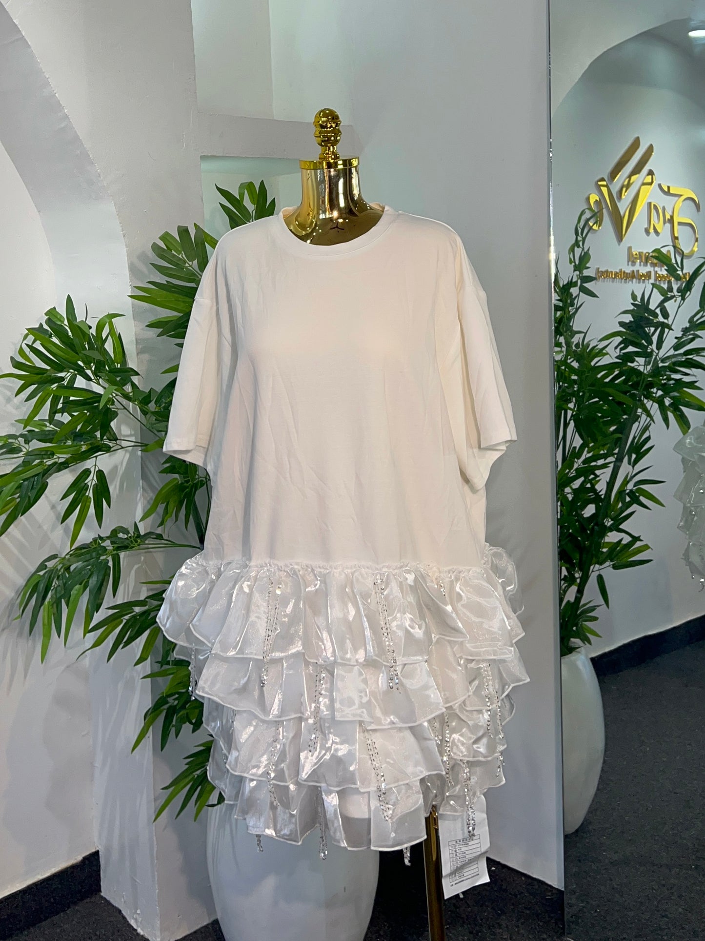 LUXE GLOSSY DRESS