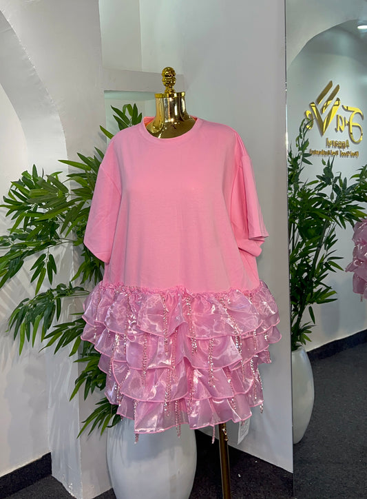 LUXE GLOSSY DRESS