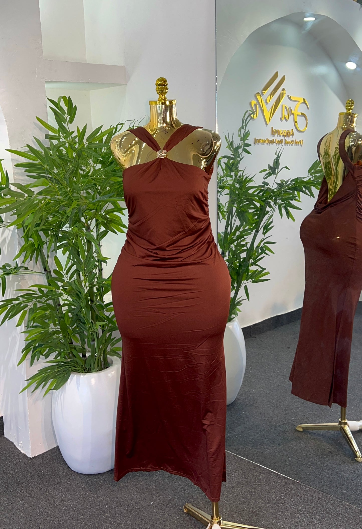 ZARA OPENBACK DRESS