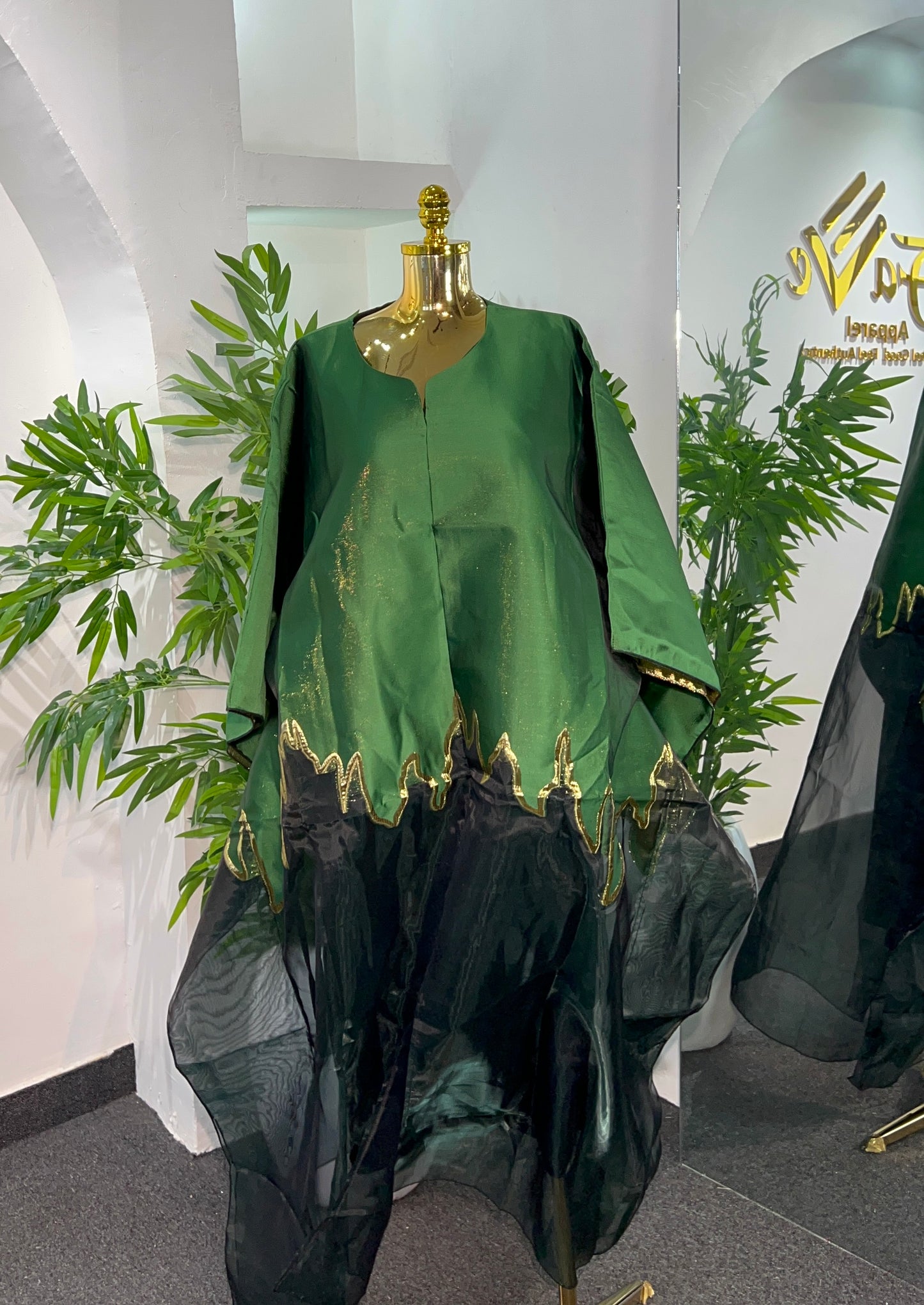 ELEGANT ORGANZA DRESS SET