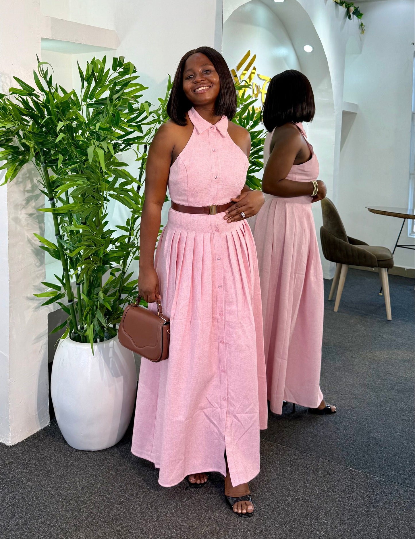 MIO TWEED DRESS