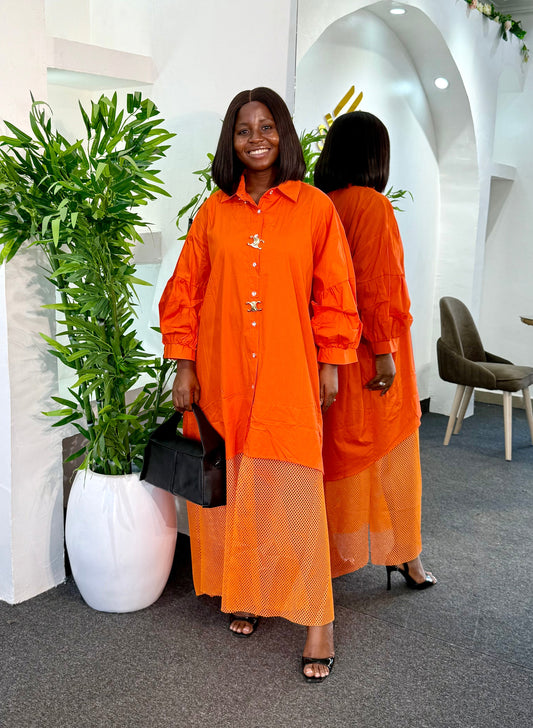 CELINE NET DRESS 8211