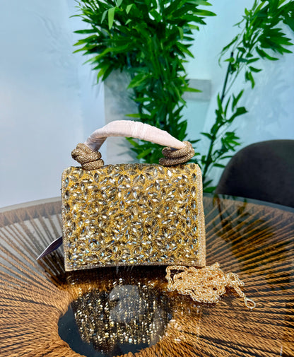 HTF BLING CLUTCH BAG 1166