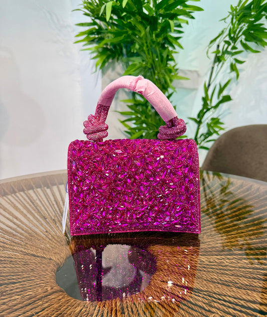 HTF BLING CLUTCH BAG 1166