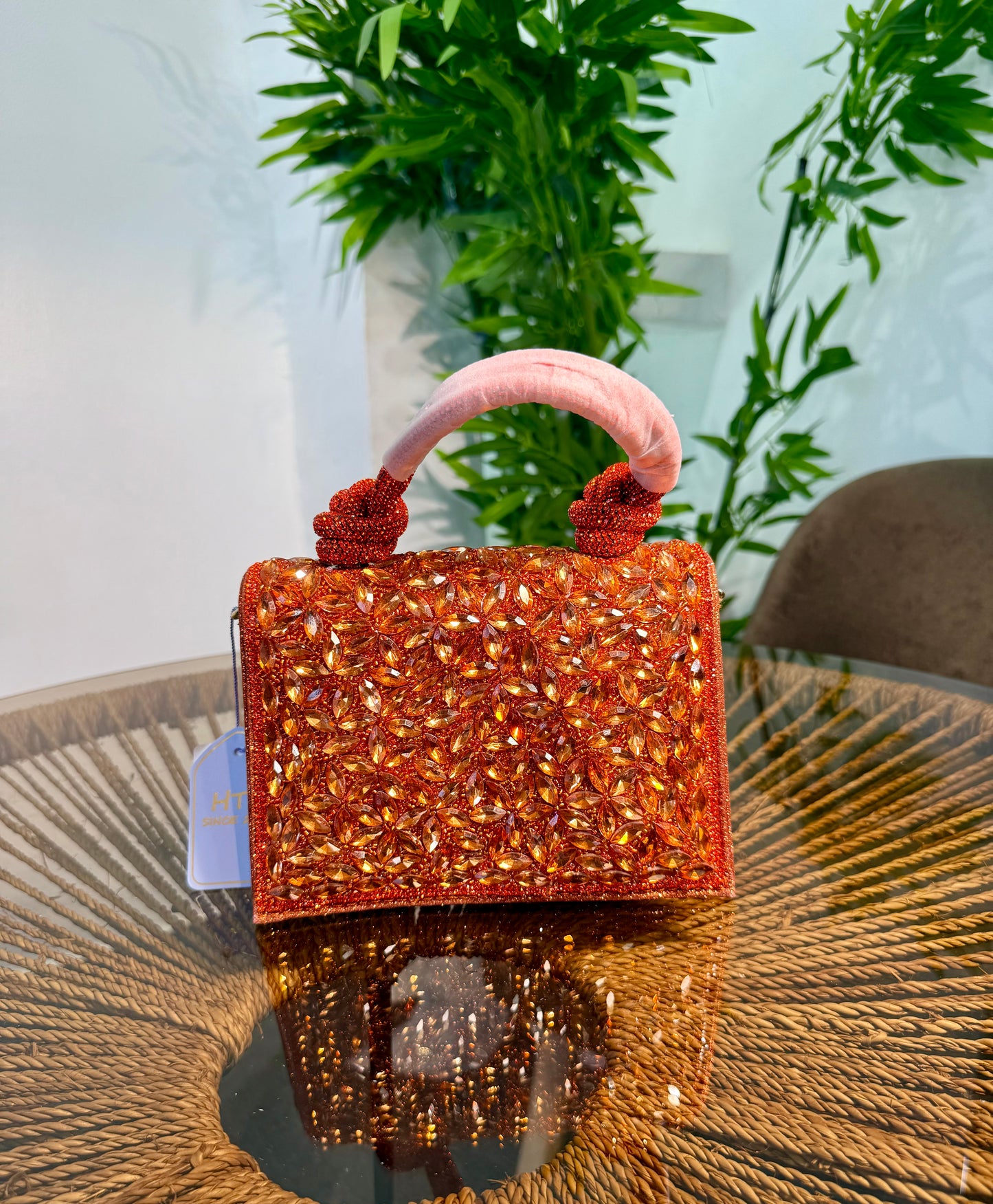 HTF BLING CLUTCH BAG 1166