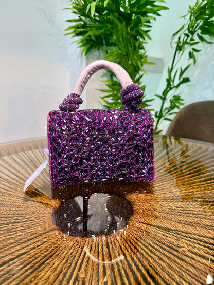 HTF BLING CLUTCH BAG 1166