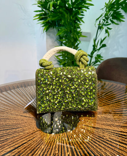 HTF BLING CLUTCH BAG 1166