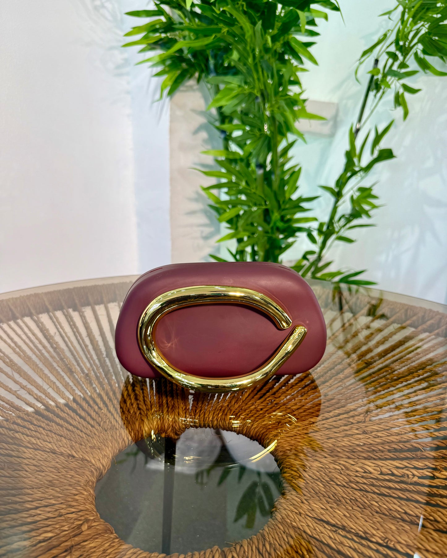 LUXURY GLASS CLUTCH 4433