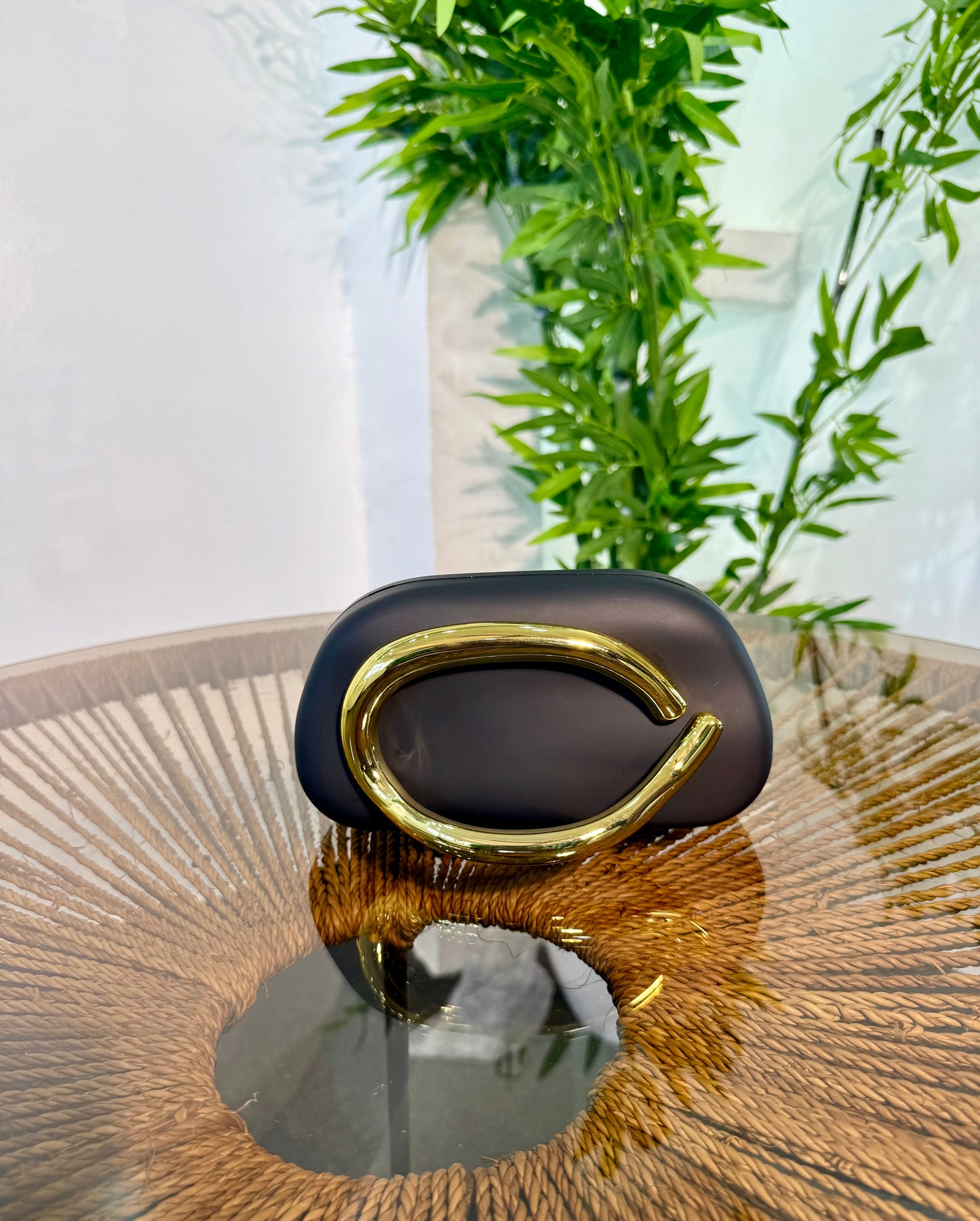 LUXURY GLASS CLUTCH 4433