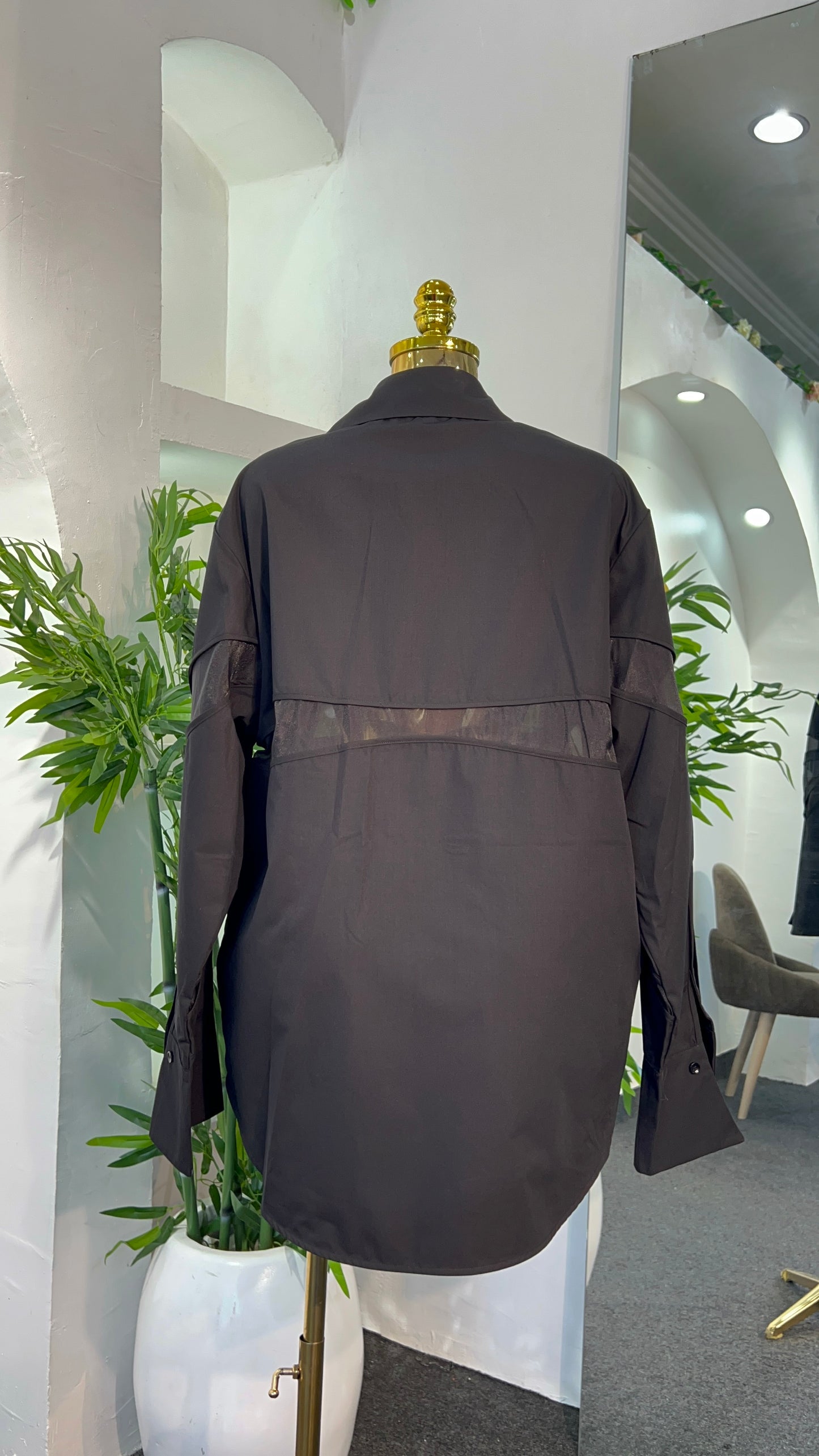 Open Mesh Shirt