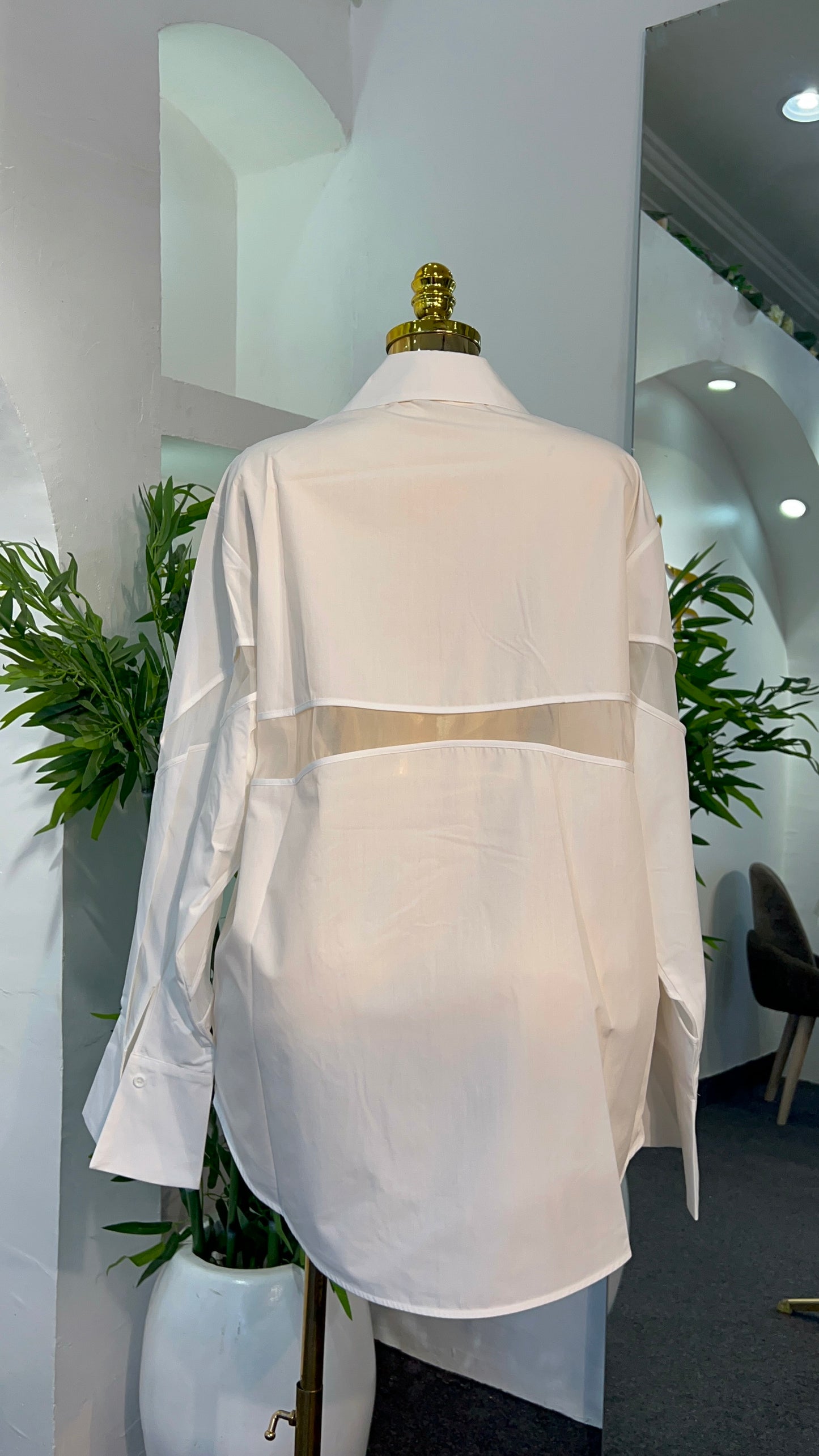 Open Mesh Shirt