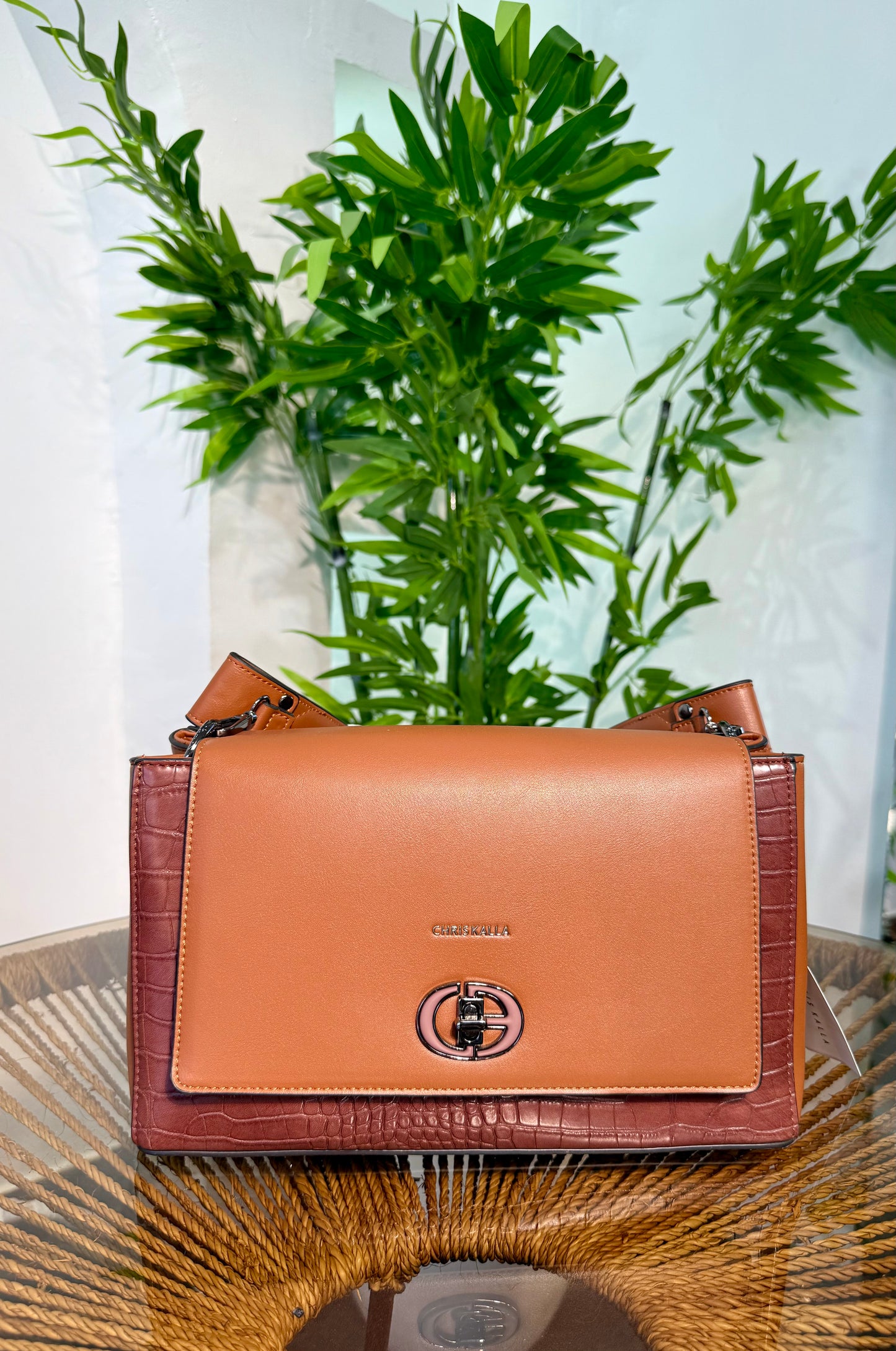 CHRIS 2TONED BAG 2233