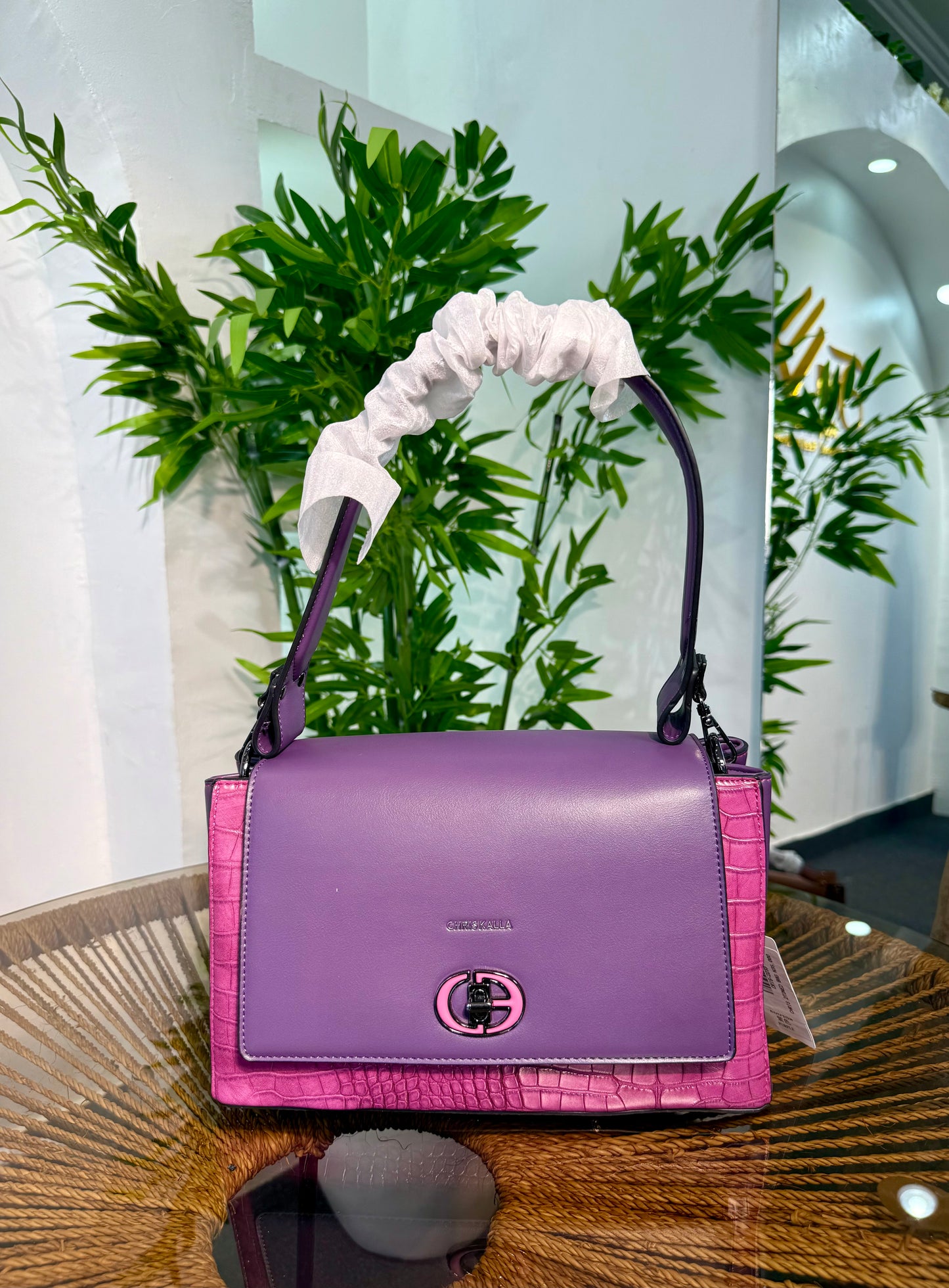 CHRIS 2TONED BAG 2233