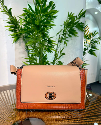 CHRIS 2TONED BAG 2233