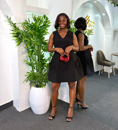 Rose Short Dress 7719