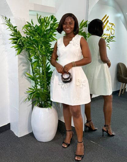 Rose Short Dress 7719