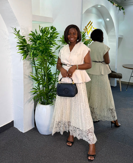 Lacy 2piece Skirt 8882