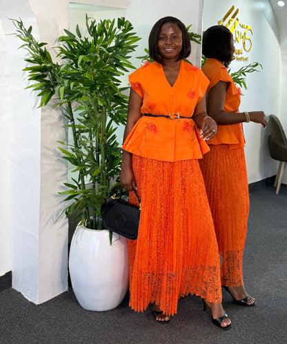 Lacy 2piece Skirt 8882