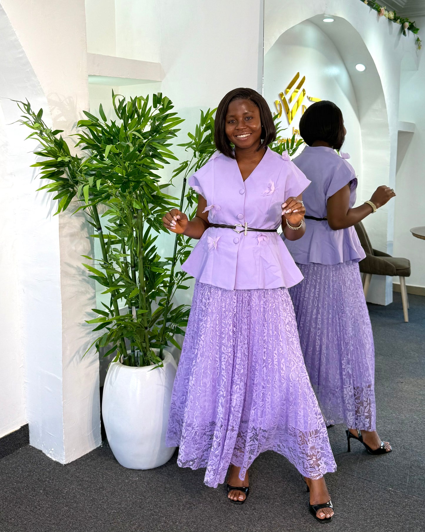 Lacy 2piece Skirt 8882