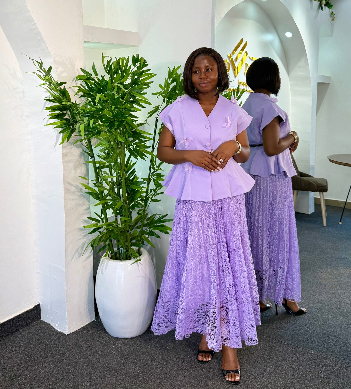 Lacy 2piece Skirt 8882