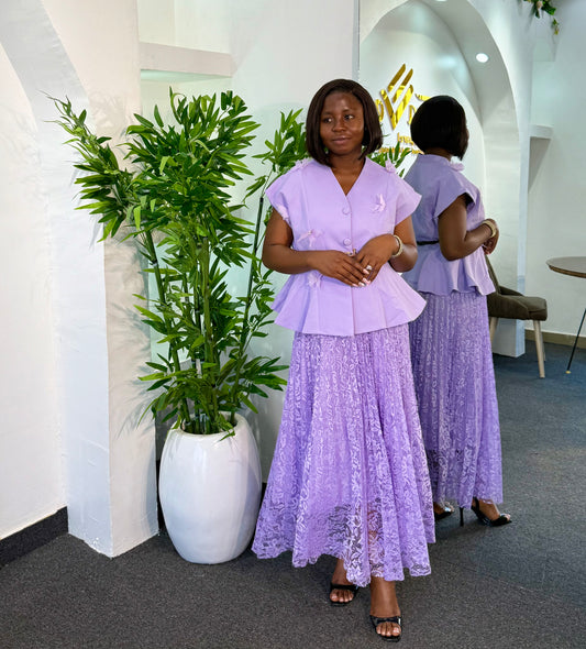 Lacy 2piece Skirt 8882