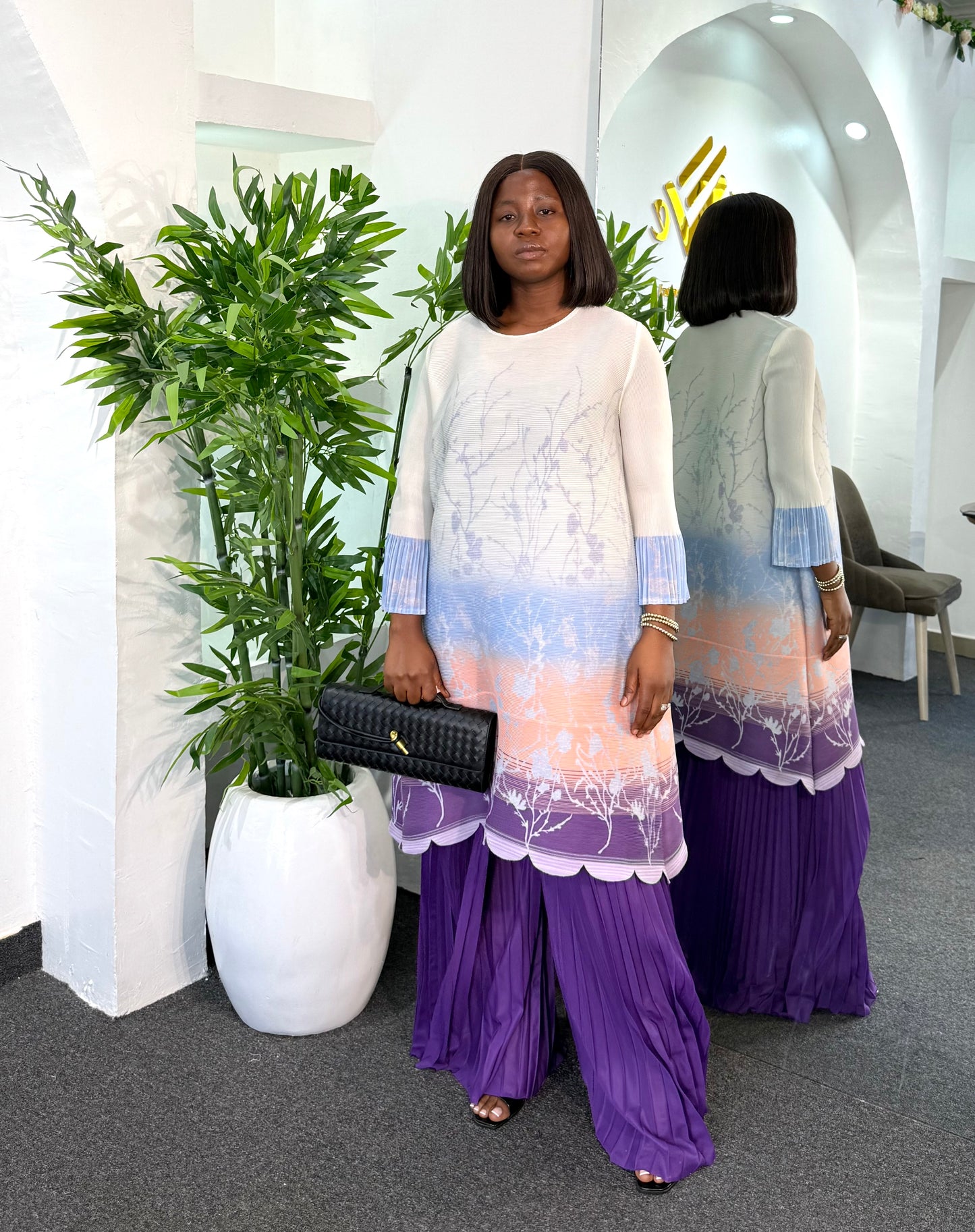 Pleated Miya Set 8068