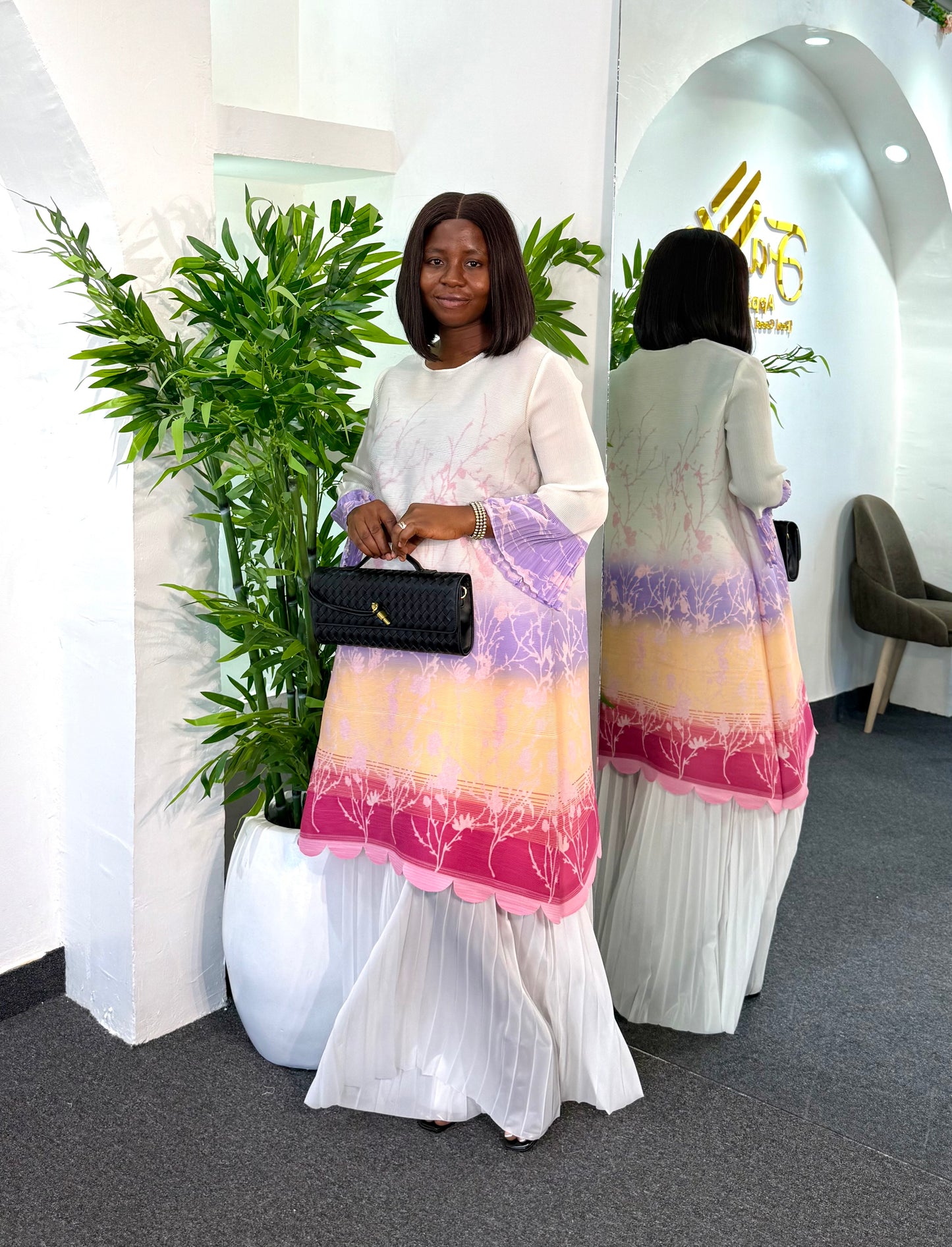 Pleated Miya Set 8068