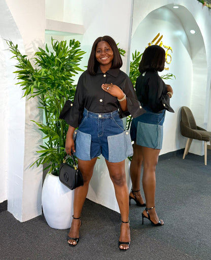 Lux Denim 2p Short
