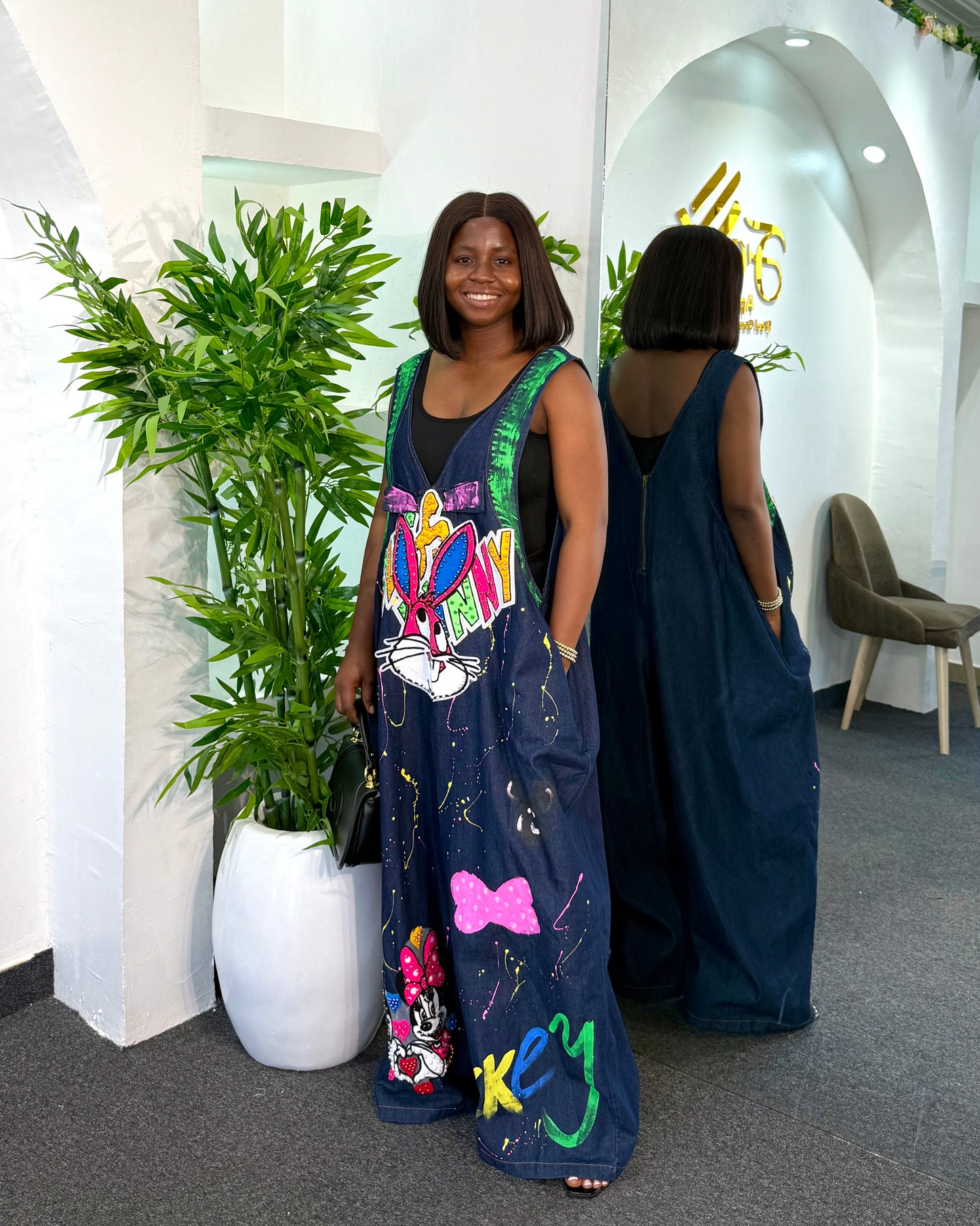 Bling Jean Jumpsuit