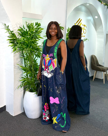 Bling Jean Jumpsuit