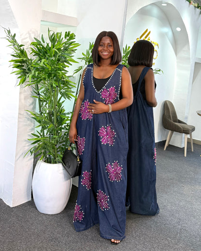 Bling Jean Jumpsuit