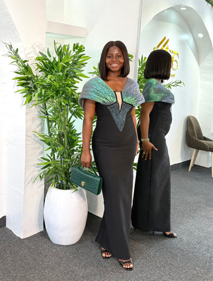 Mesh Bandage Dress 7000