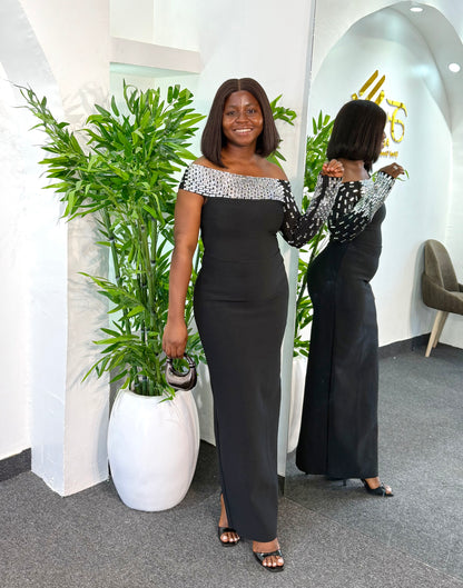 One Off  Band Dress 1000