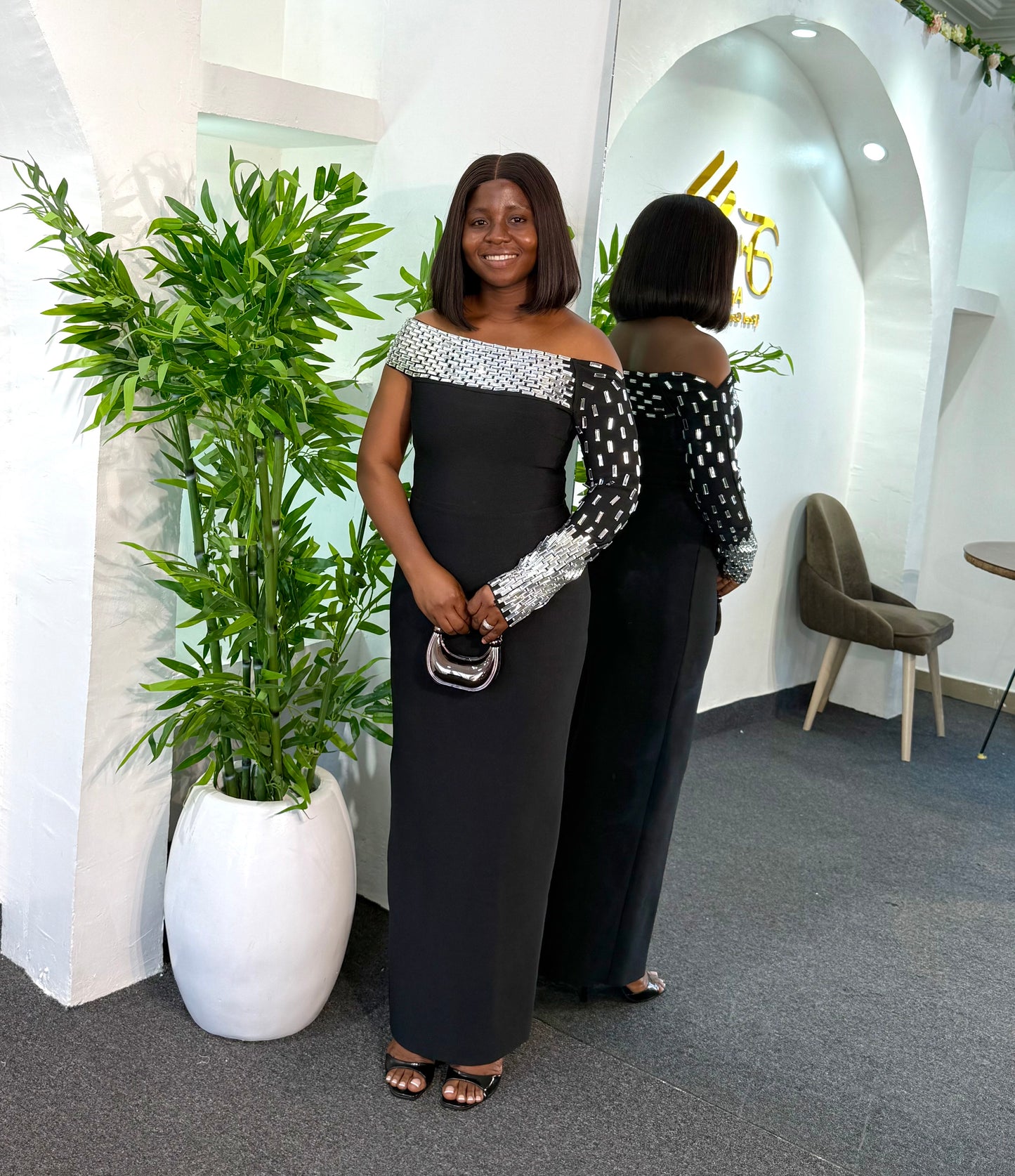 One Off  Band Dress 1000