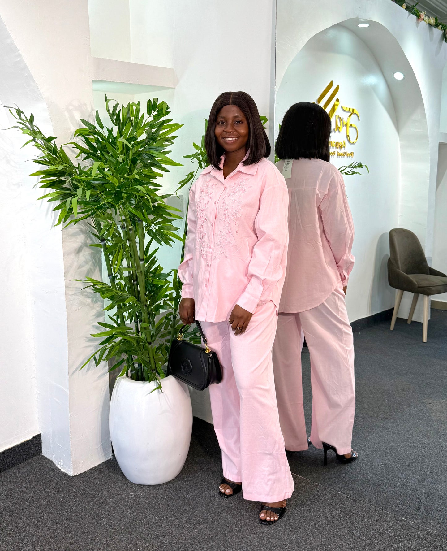 BEADED COTTON SET 202