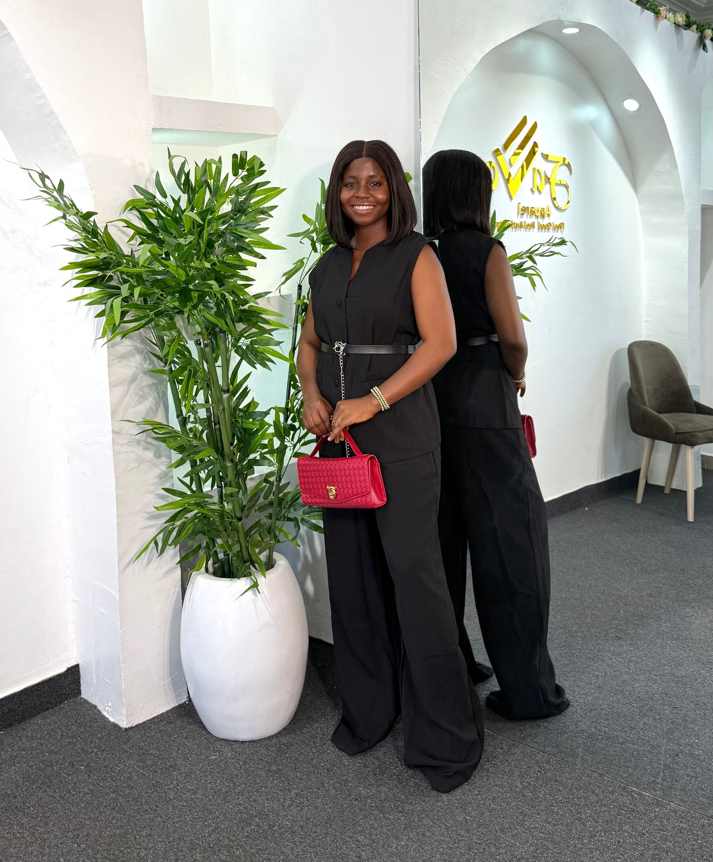 Belt Waistcoat Set 7027