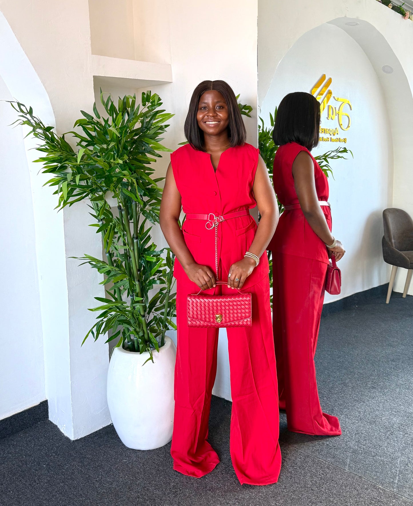 Belt Waistcoat Set 7027