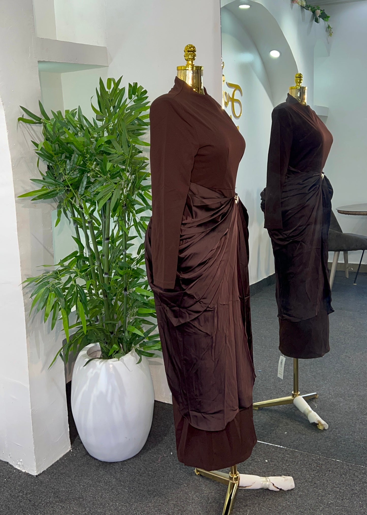 Siji Rouched Dress 9891