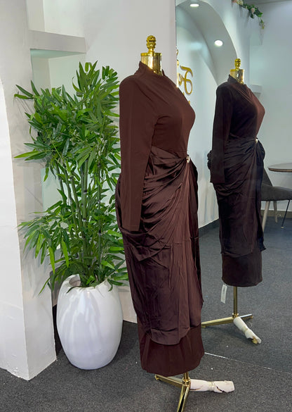 Siji Rouched Dress 9891