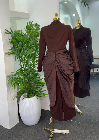 Siji Rouched Dress 9891