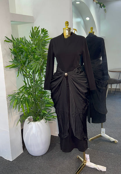 Siji Rouched Dress 9891