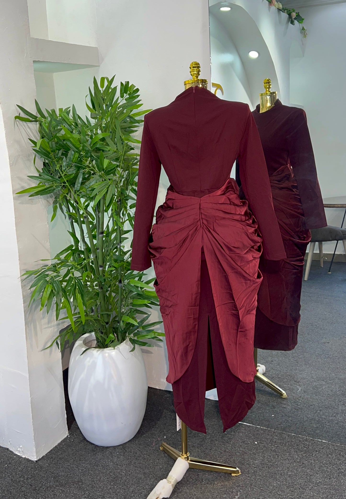 Siji Rouched Dress 9891