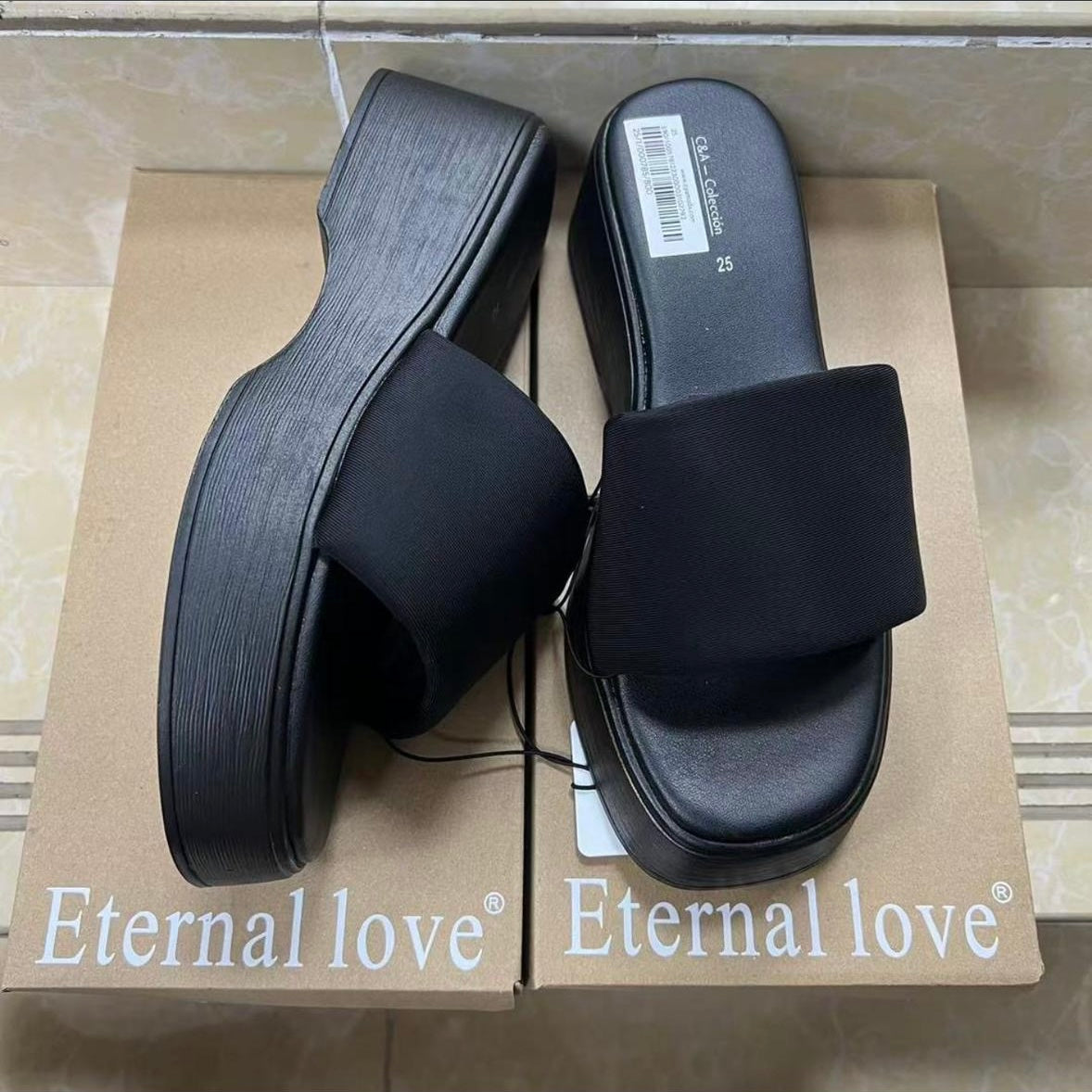 C&A Platform Slippers 2793